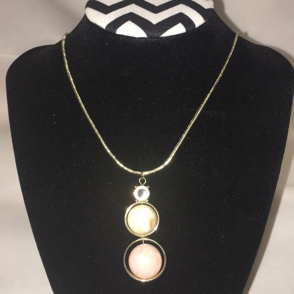 Extra long chained fashion necklace